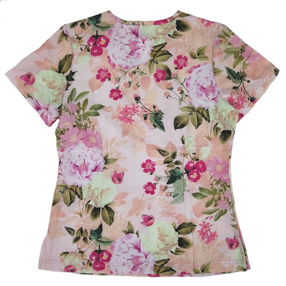 Koi Scrub Top Women's 393PR-PYW Kristen - Picture 5 of 8